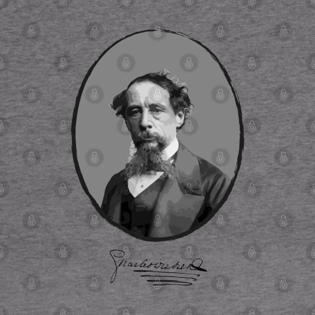 Authors - Charles Dickens by PrintablesPassions